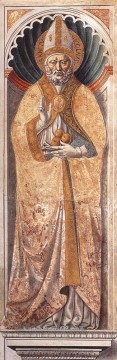  nicholas - Nikolaus von Bari an der Säule Benozzo Gozzoli